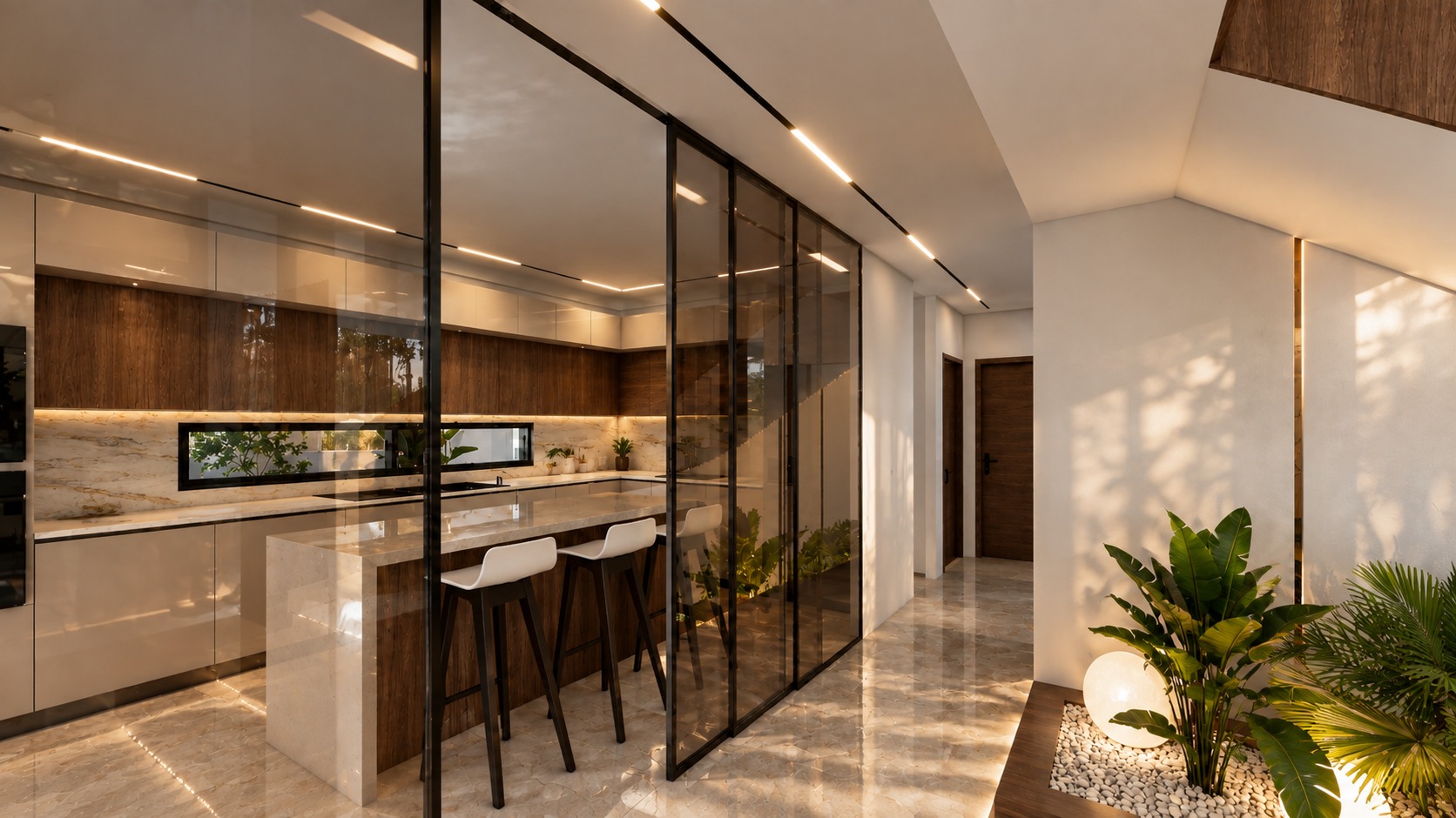 Rendu 3D — Duplex Haut Standing, vue 4