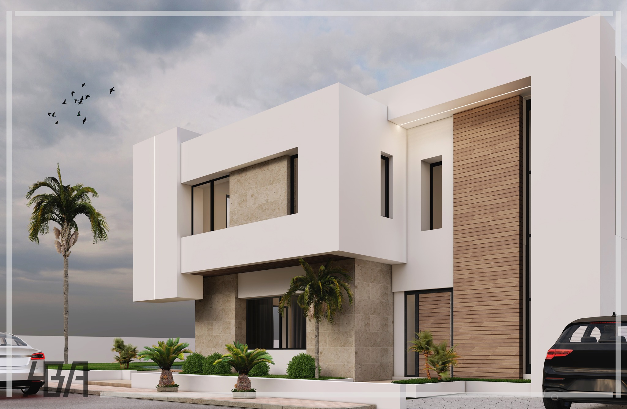 Rendu 3D — Villa.R, vue 4